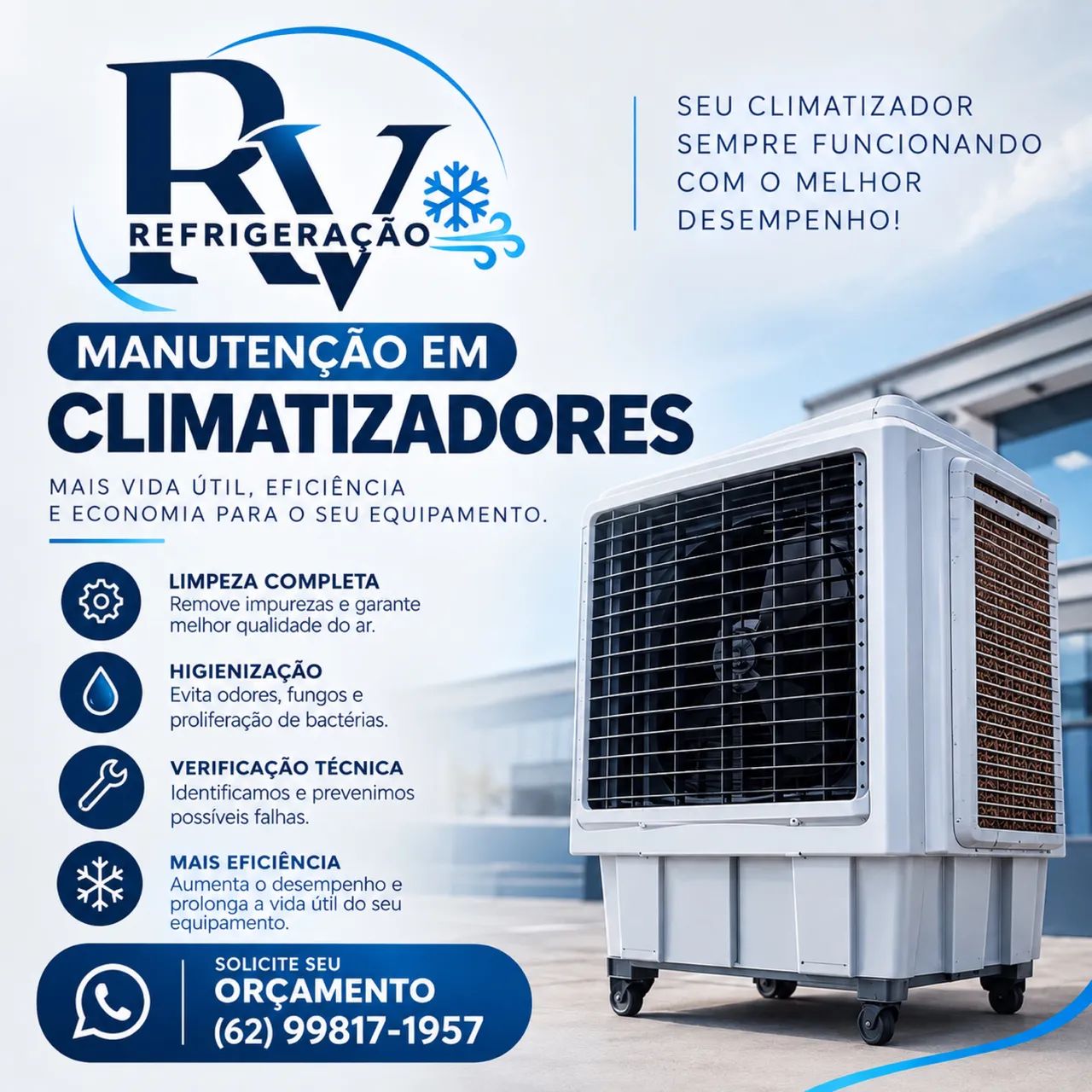 Manutenção de climatizadores 