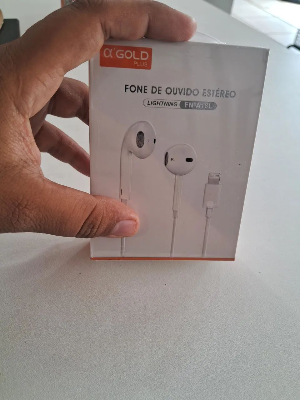 Fone de ouvido estereo 