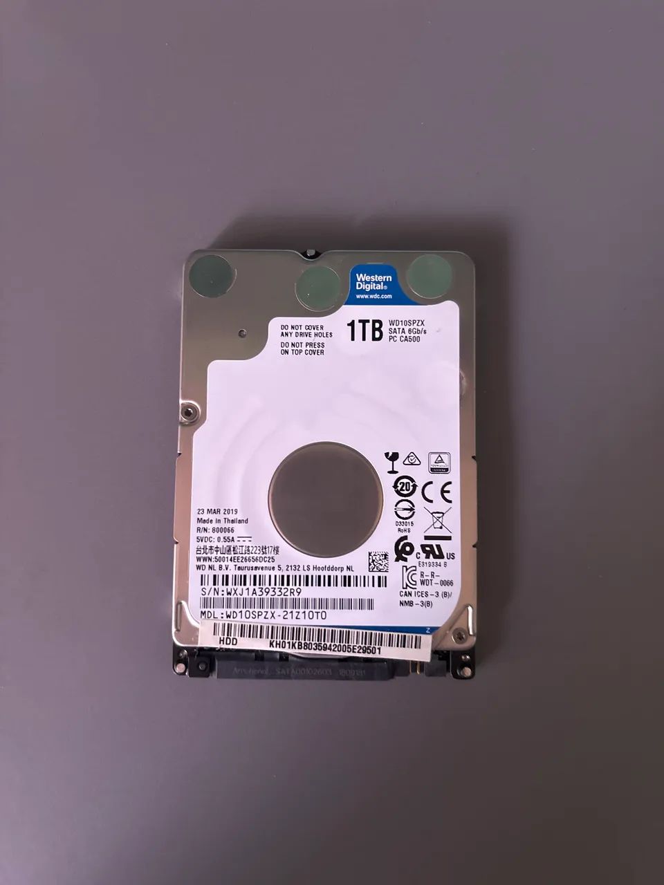 HD 1TB SATA Notebook - Foto 2