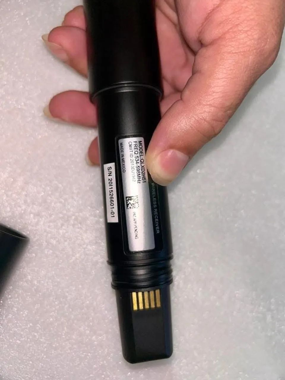 Microfone sem fio qlxd4 longo alcance Shure  - Foto 3