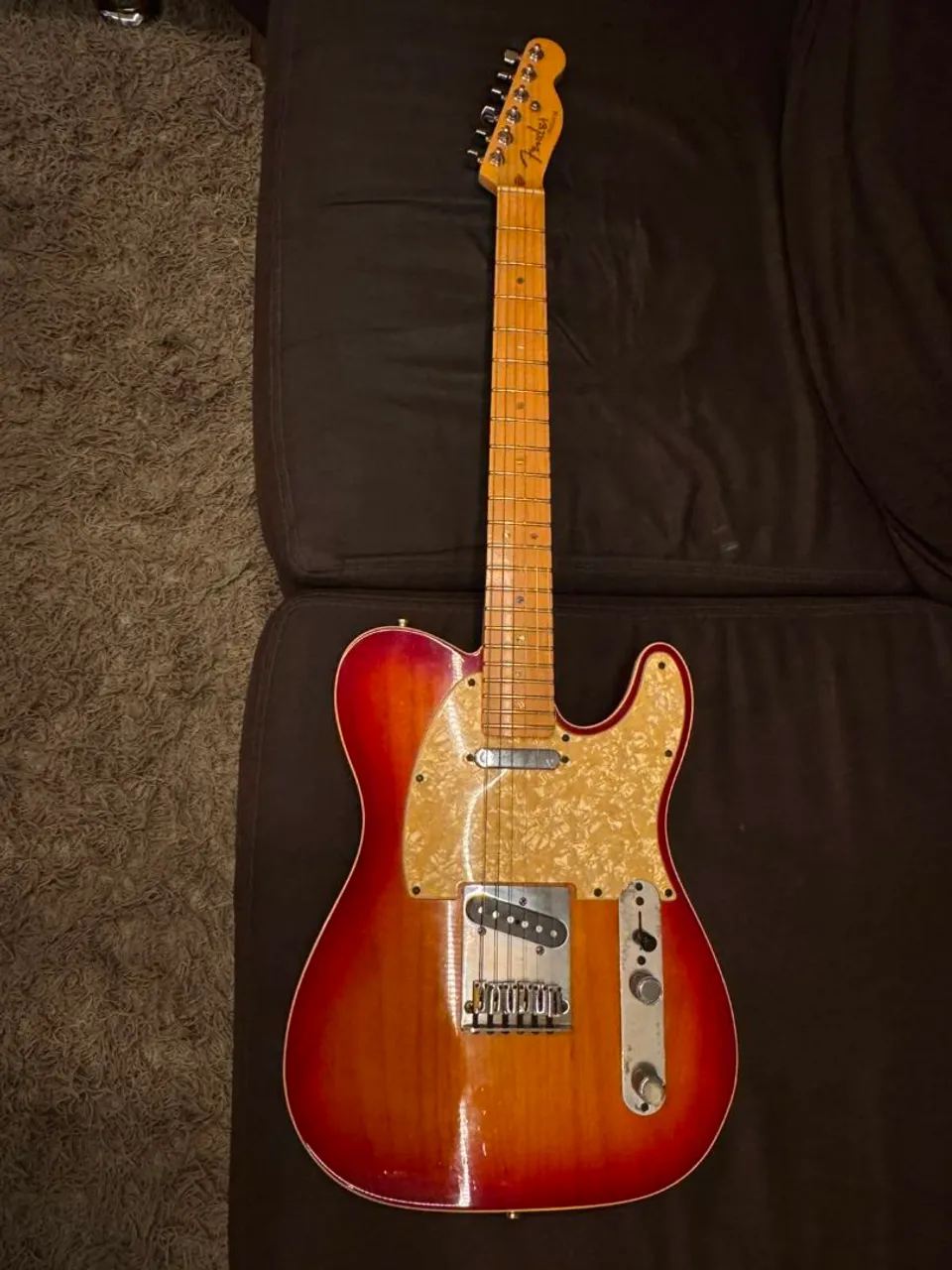 guitarra fender telecaster american deluxe