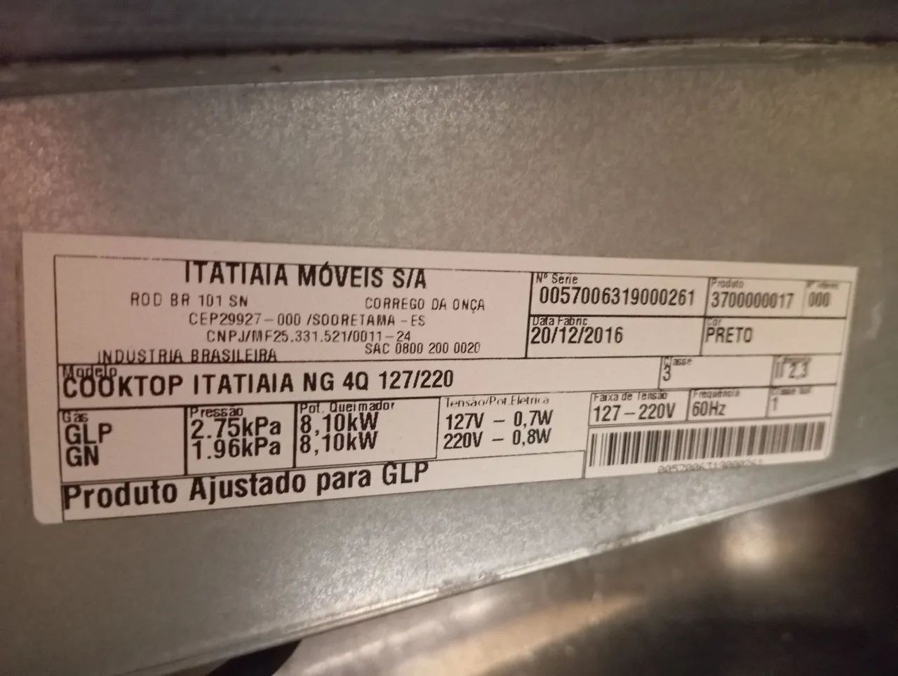 Cooktop Itatiaia automático vidro - Foto 2