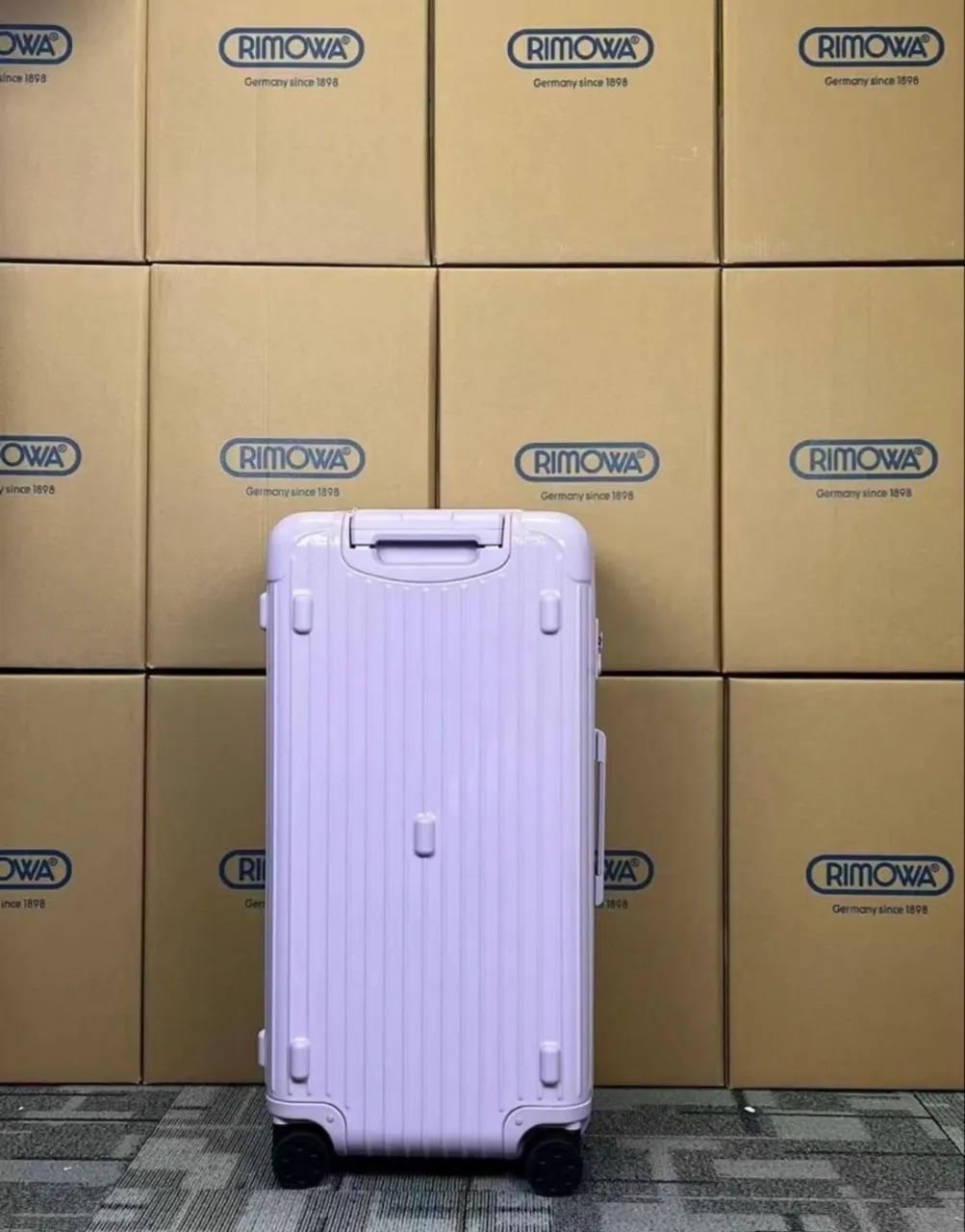 Rimowa trunk plus lilás - Foto 4