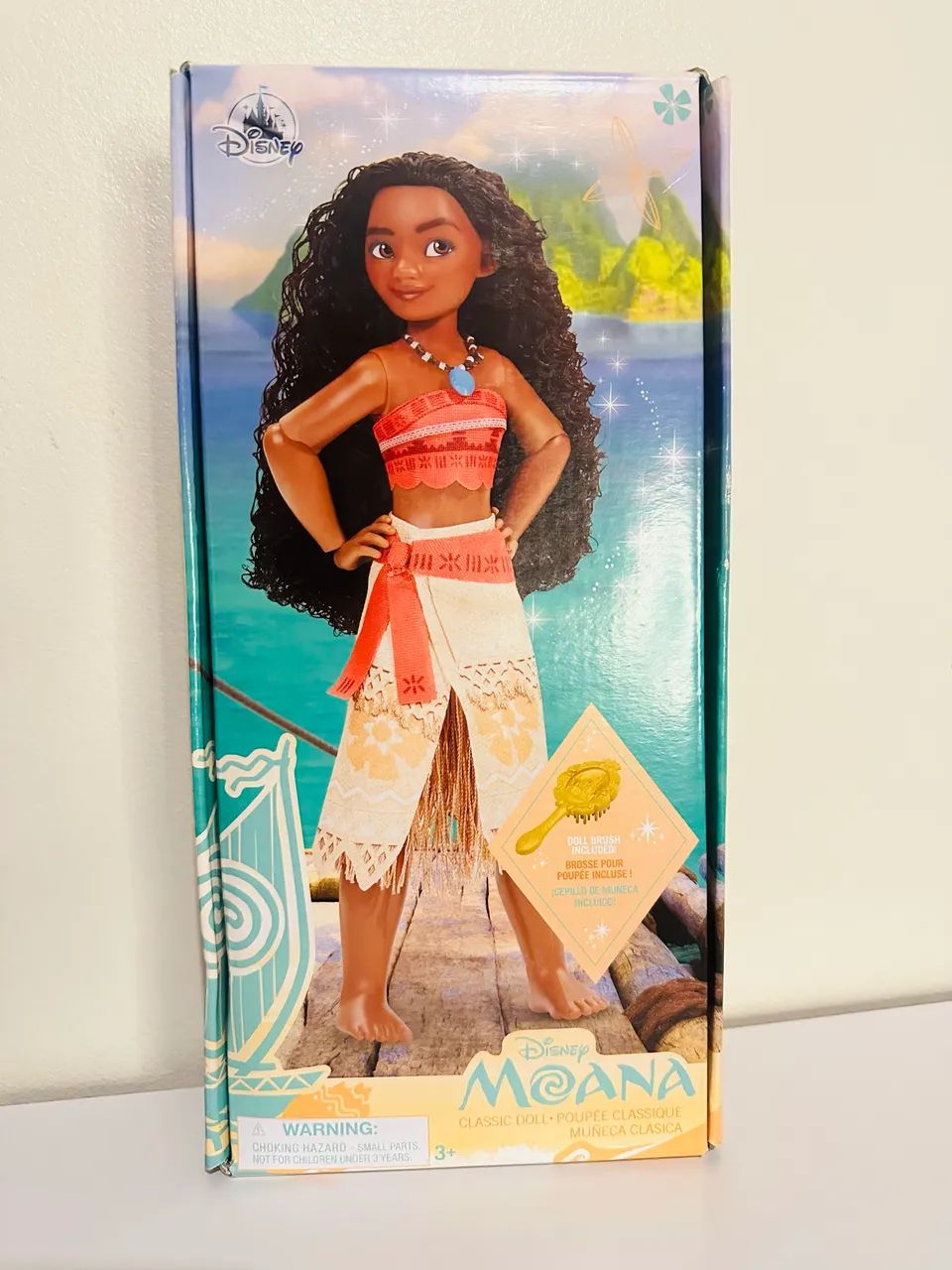 Boneca Moana Clássica Original Disney Store - Nova Na Caixa