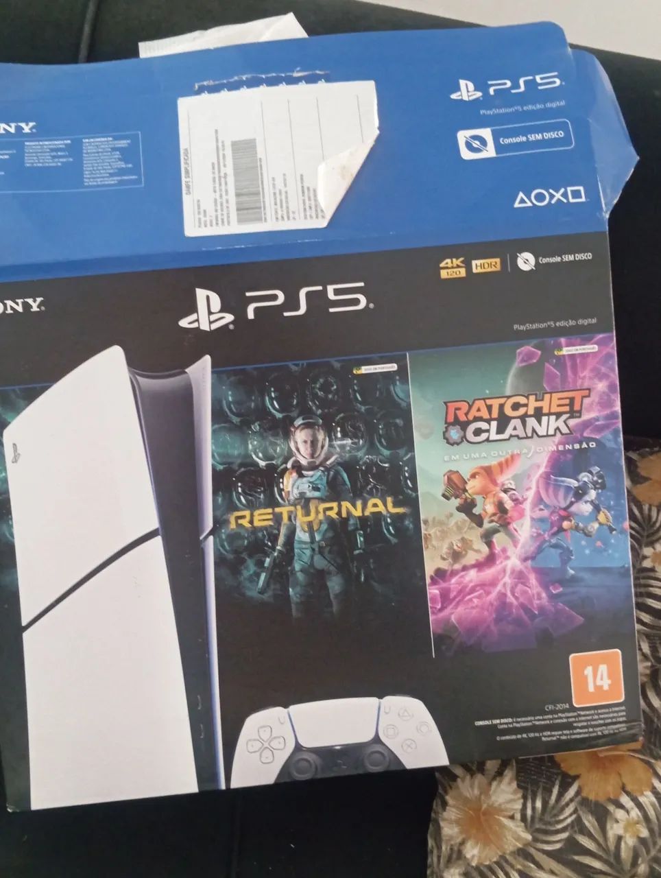 PS5 slim 848GB - Foto 4