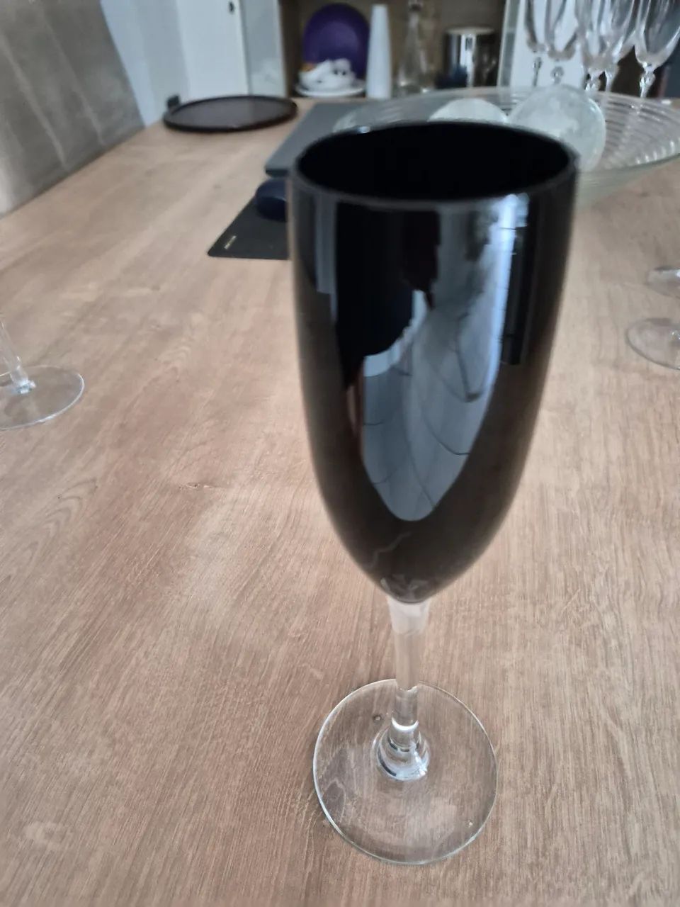 Conjunto de taças de vinho e champanhe com 6 - Foto 5