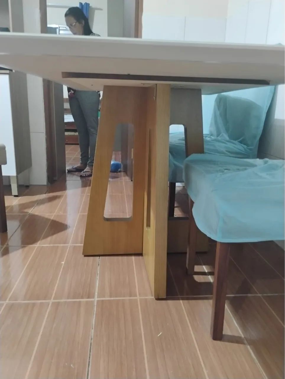 Vende-se Mesa tampa de vidro - Foto 2