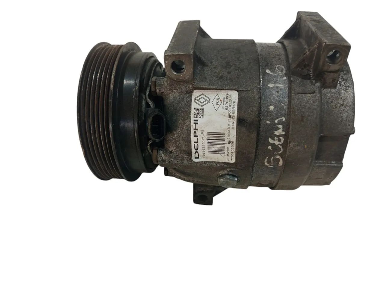 Compressor Ar condicionado Scenic 2.0 1999 A 2005 Delphi - Foto 5