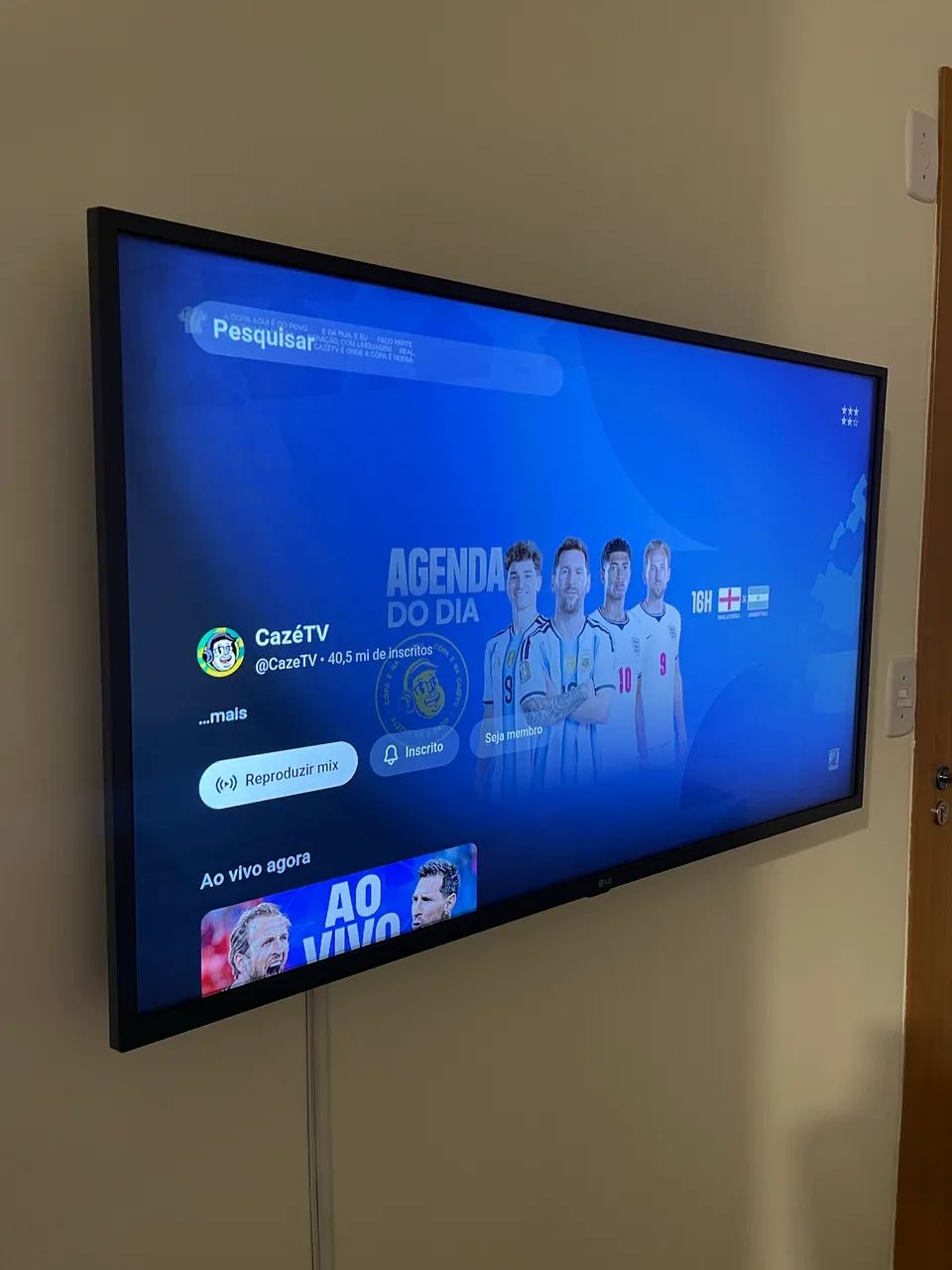 Tv smart LG 43 polegadas semi nova  - Foto 3