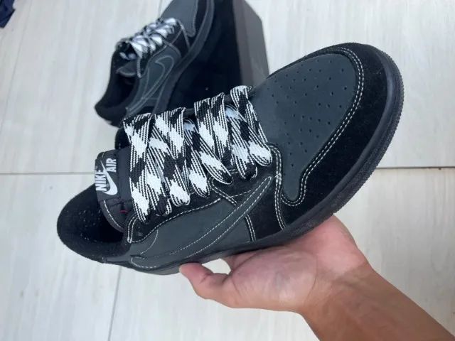 Travis Scott x Air Jordan 1 Low OG Black Phantom