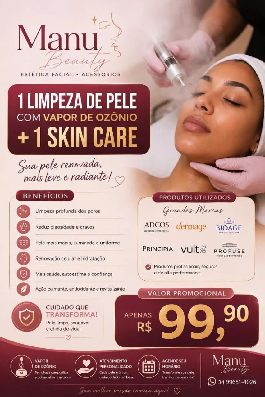 Limpeza de pele 
