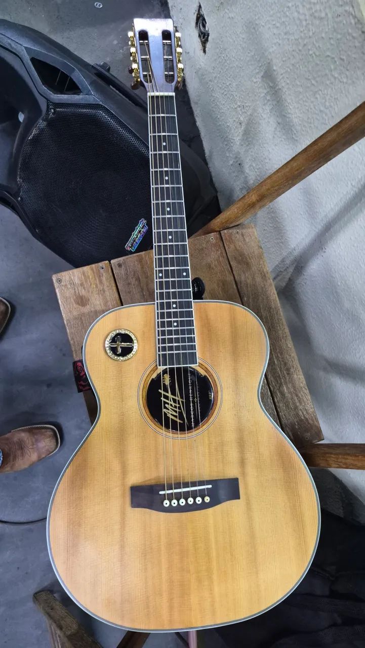 Violão Luthier Mini Jumbo  - Foto 4