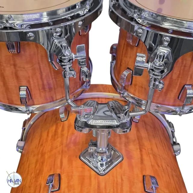 Bateria Ludwig Element Evolution Cherry Outfit + KIT de Ferragens LUDWIG - Foto 4