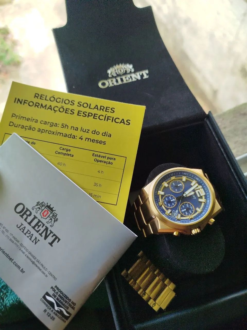 Relógio oriente 