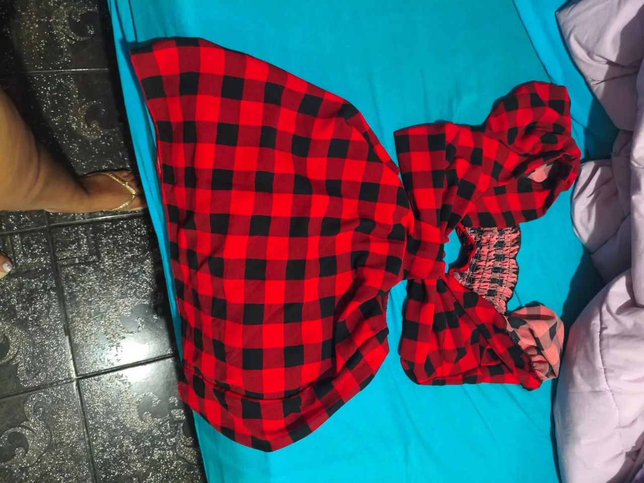 Vestido xadrez , GG 