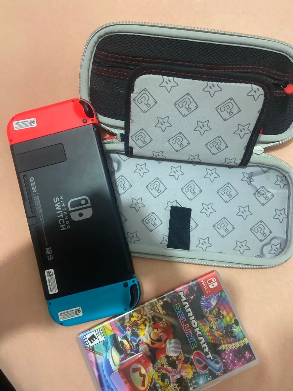 Nintendo switch v2 completo + case + mario kart8 - Foto 2