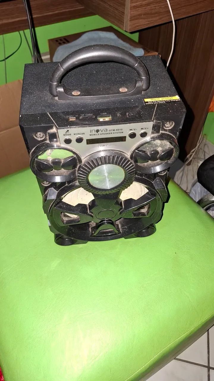 Telefone, caixa de som e outros  - Foto 3