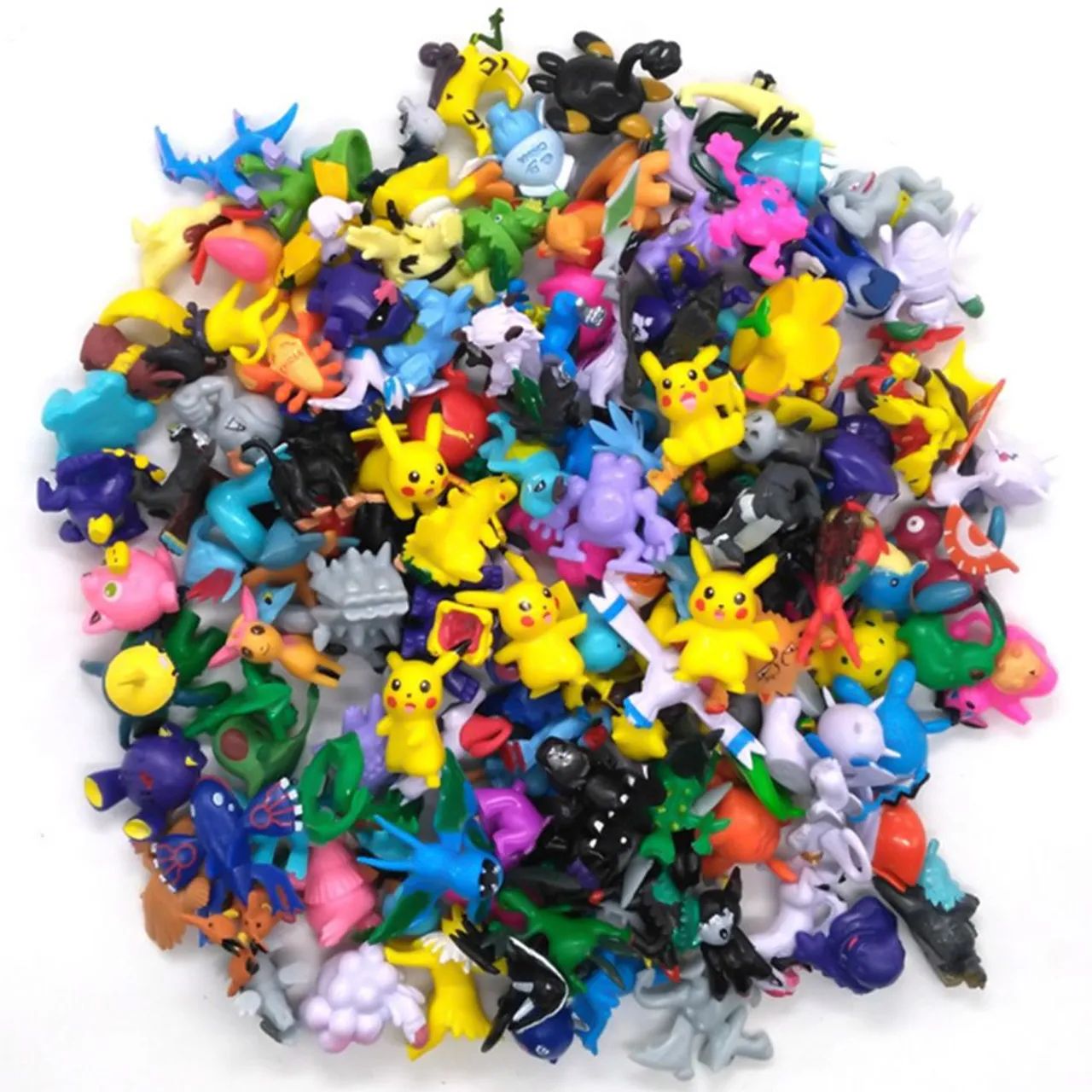 Kit 24 Bonecos Pokemon Pikachu Sortido Miniatura Action Figure 3cm - Foto 3