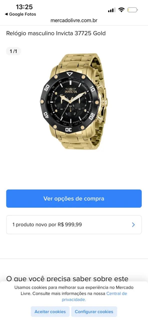 Relógio masculino  - Foto 4