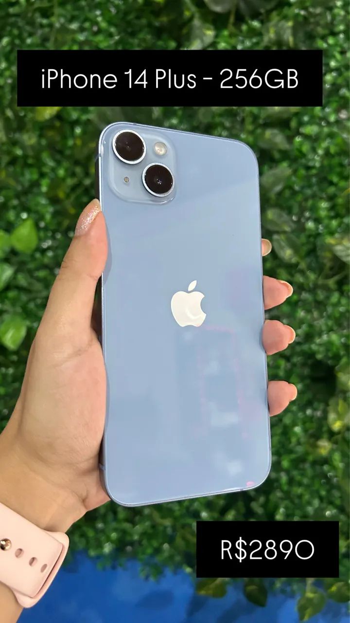 iPhone 14 Plus 256GB Seminovo - com nota de garantia - Celulares e