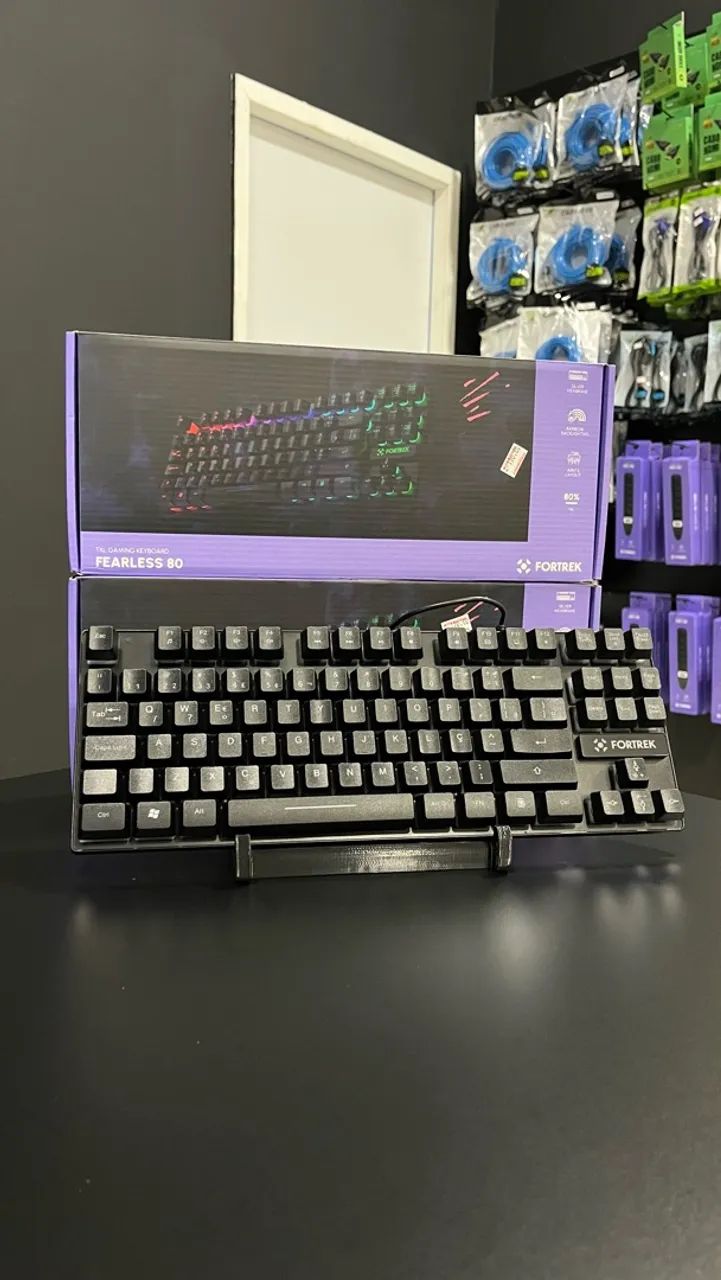 Teclado Gamer RGB 80% Fortrek 
