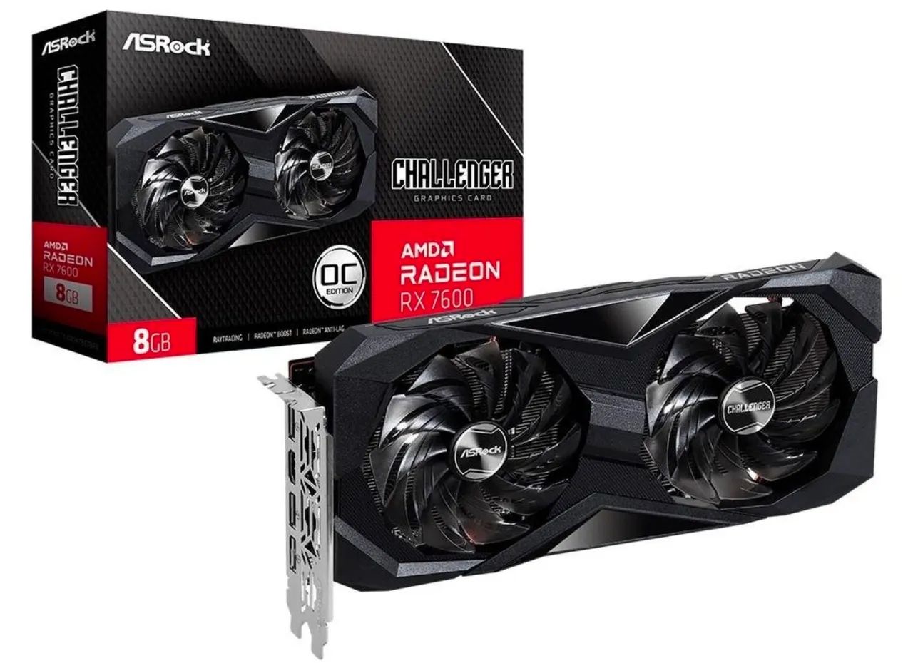 Placa de video Rx7600 AsRock
