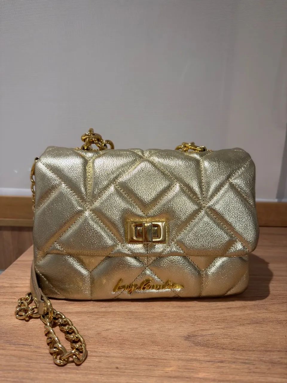 Bolsa em couro - Luiza Barcelos