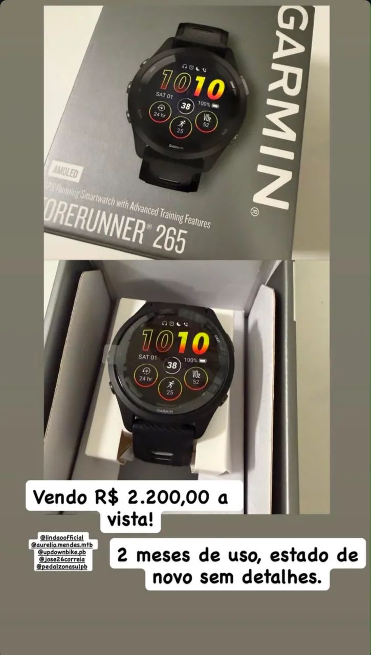 Relógio Garmim