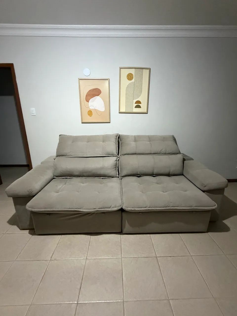 Sofá retrátil (perfeito estado de conservação) - Foto 4