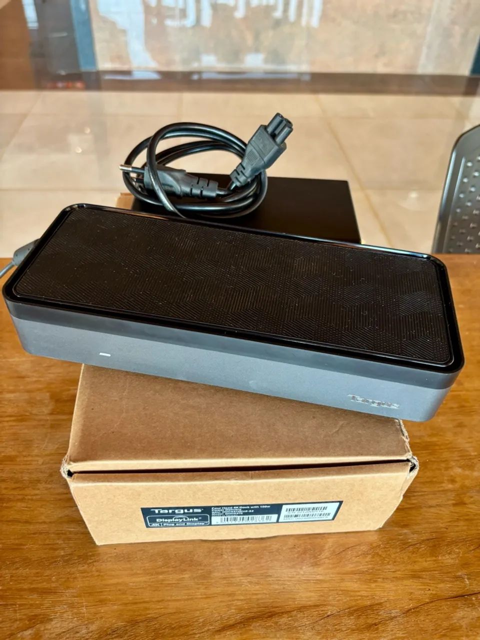 Targus DisplayLink 100w docking station ÓTIMO para 4 monitores para trading ou gaming 