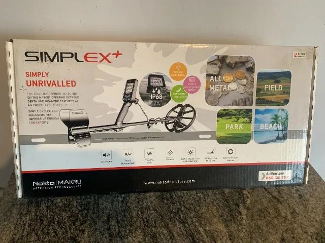 detector de metais nokta simplex+