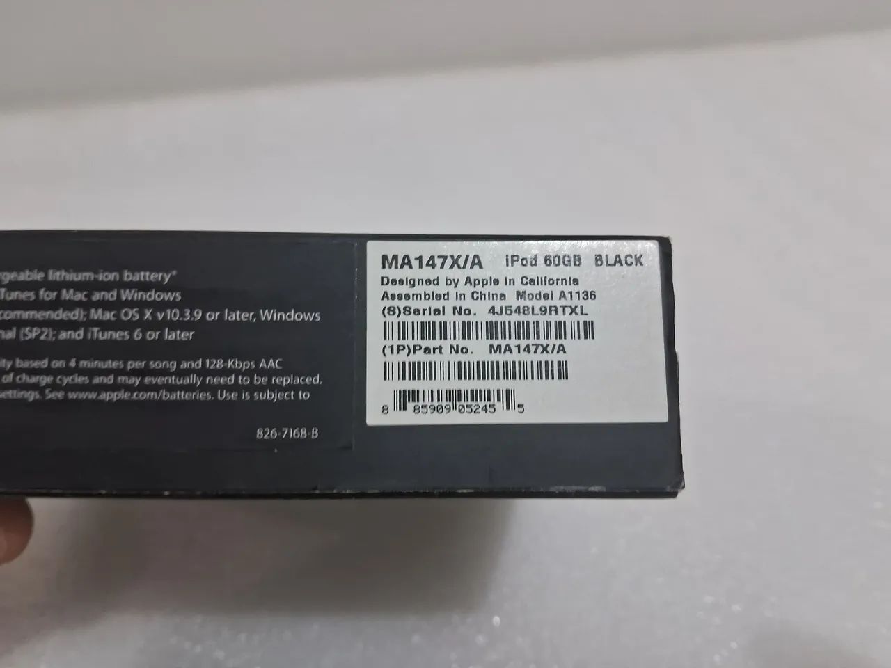 Ipod 5°geração (video) 60 GB modelo A1136 Black - Foto 2