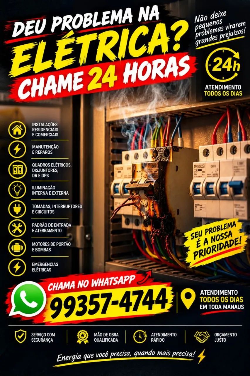 Eletricista 24 horas 