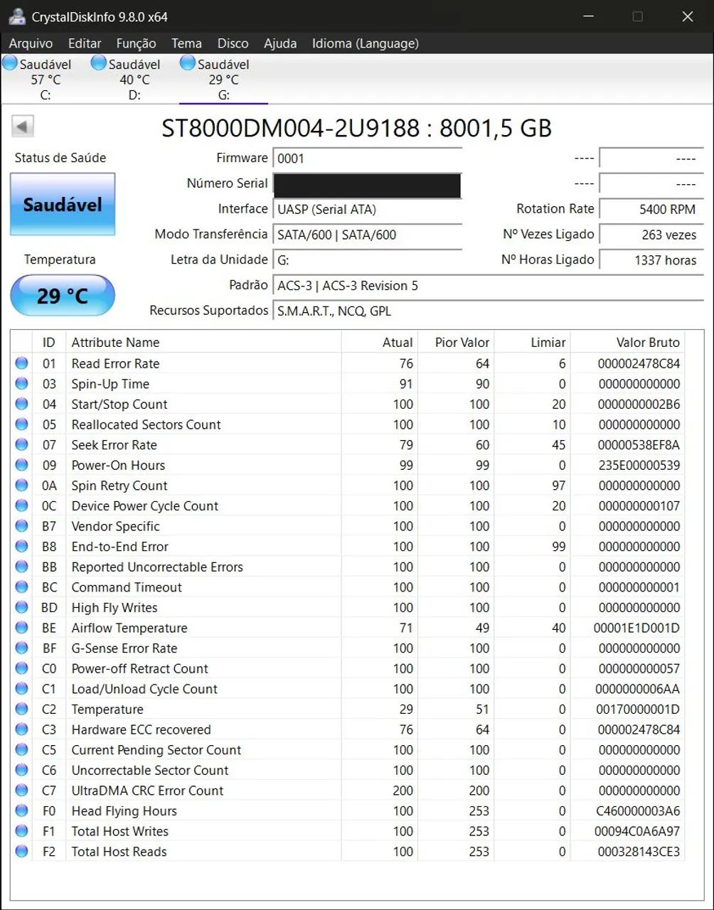 HD interno de 8TB - Seagate BarraCuda 3.5 hdd - Foto 2