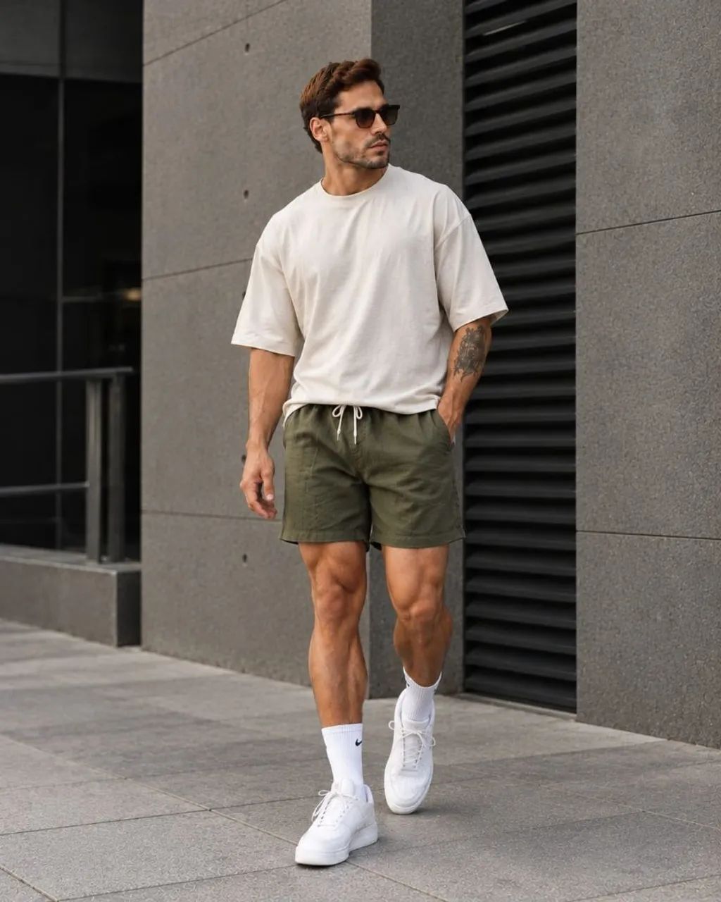 <br>? **KIT CAMISA OVERSIZED + SHORT DE LINHO**