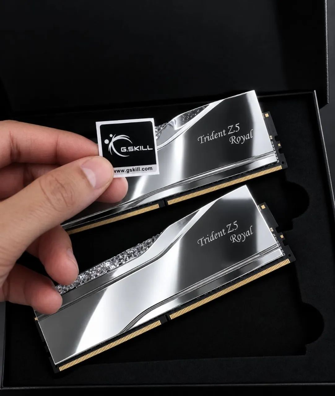 Memória RAM G.Skill Trident Z5 Royal Silver 64GB (2x32GB) DDR5