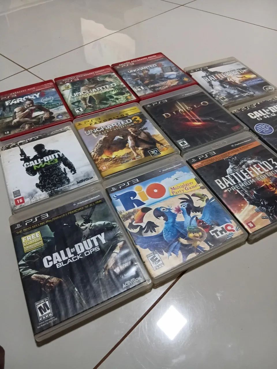 Lote de 11 jogos de ps3 - Foto 2