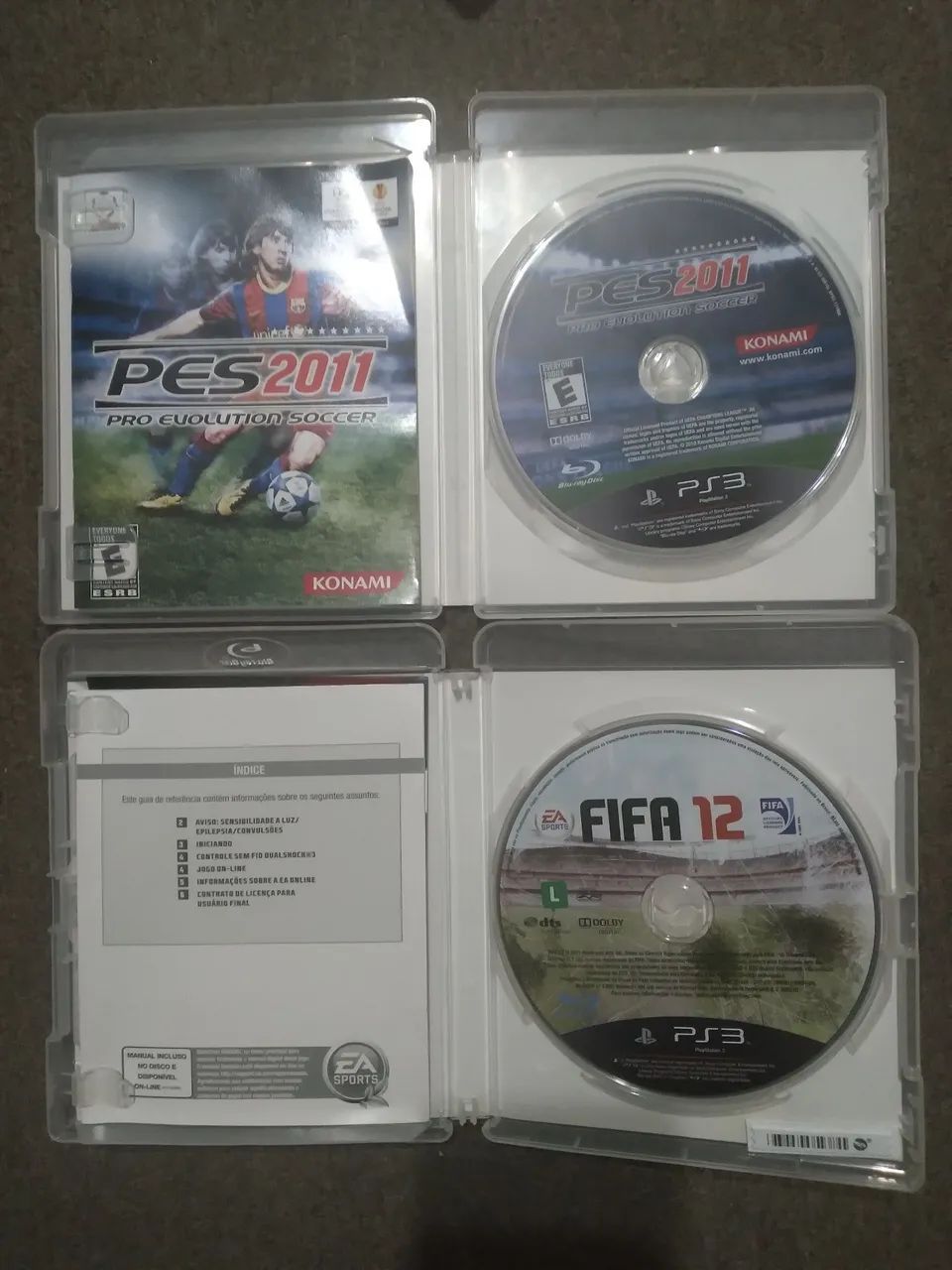 GAMES PS3 PES 2011/FIFA12  - Foto 2