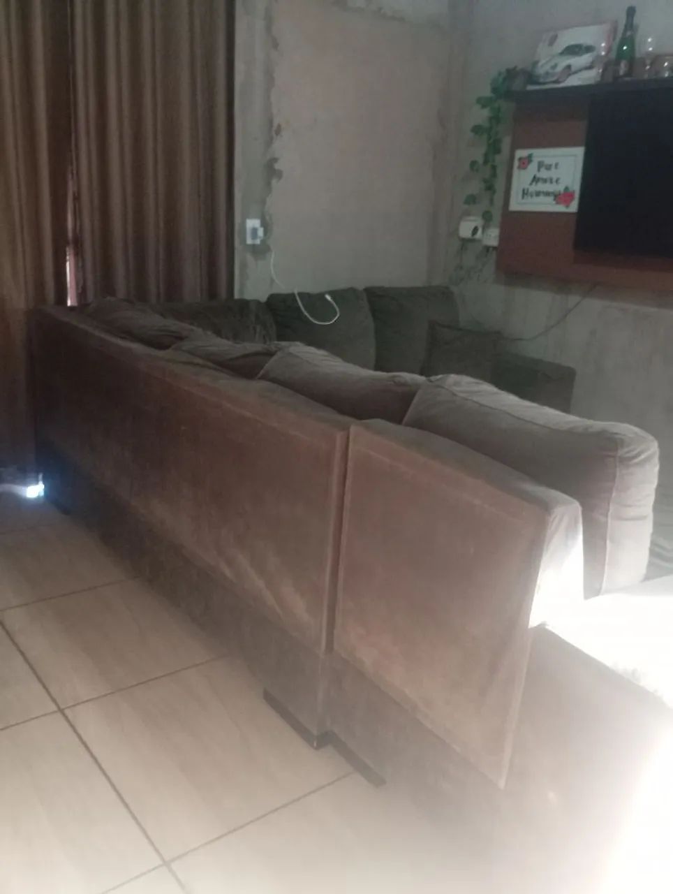 Vendo sofá 6 lugares em bom estado  - Foto 3