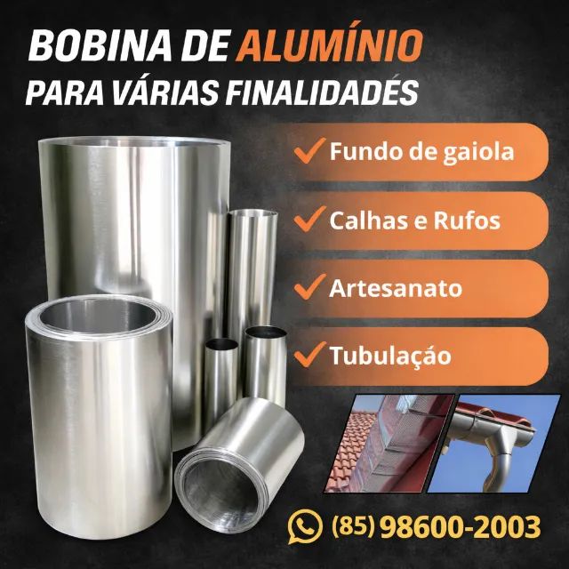 Alumínio Chapas e Bobinas para Calhas  - Foto 4