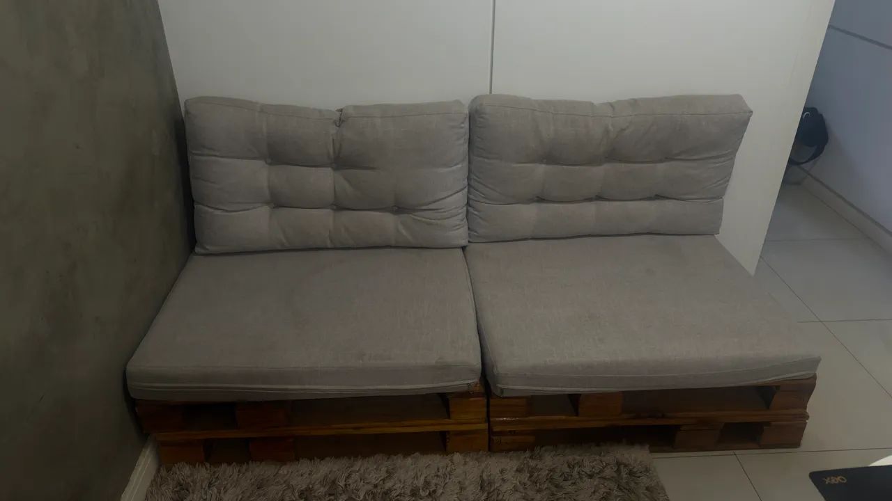 Sofá de Pallet R$ 190,0065704309714561121