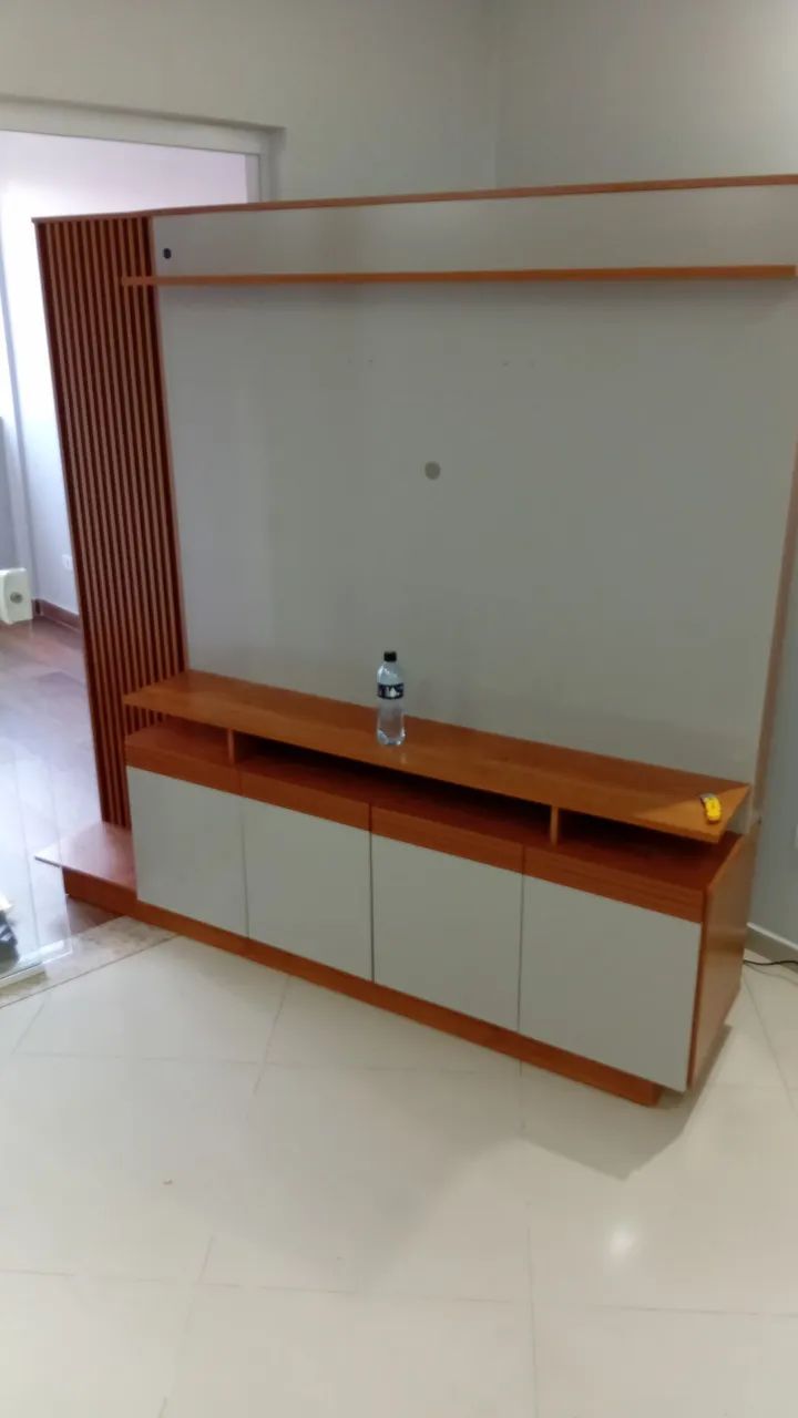 Painel de TV lindo com compartimentos  - Foto 2