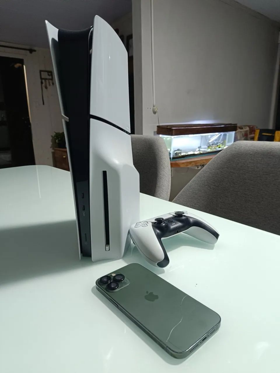 Vendo iPhone 13 Pro Max 256g e PlayStation 5 slim 1tb com leitor de disco  - Foto 4