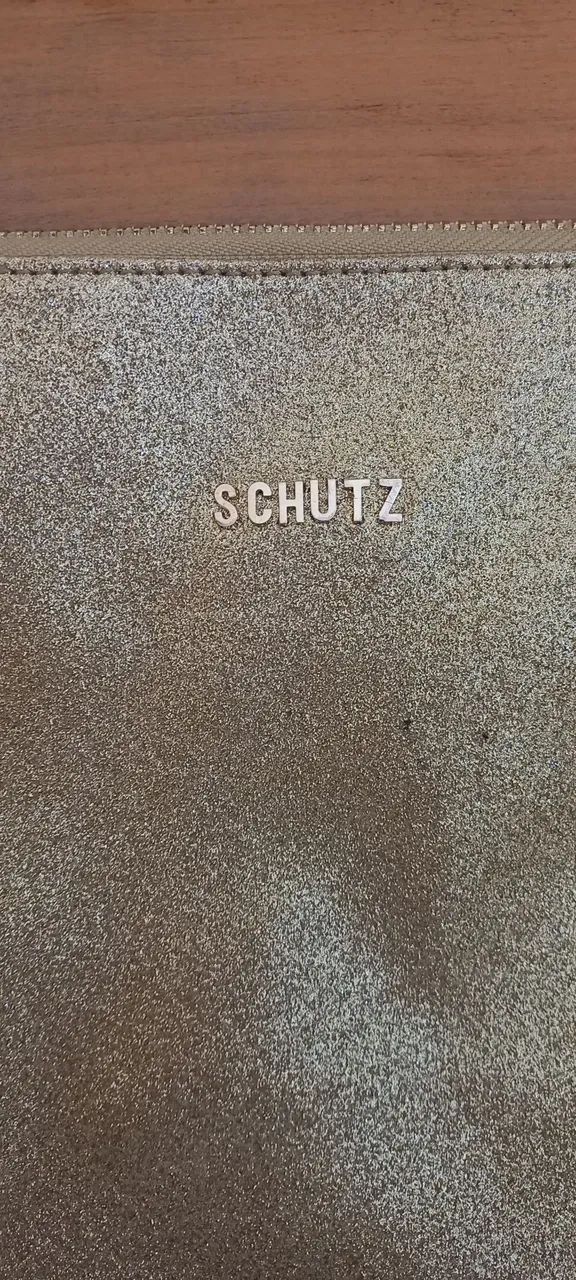 Bolsa schutz dourada - Foto 2