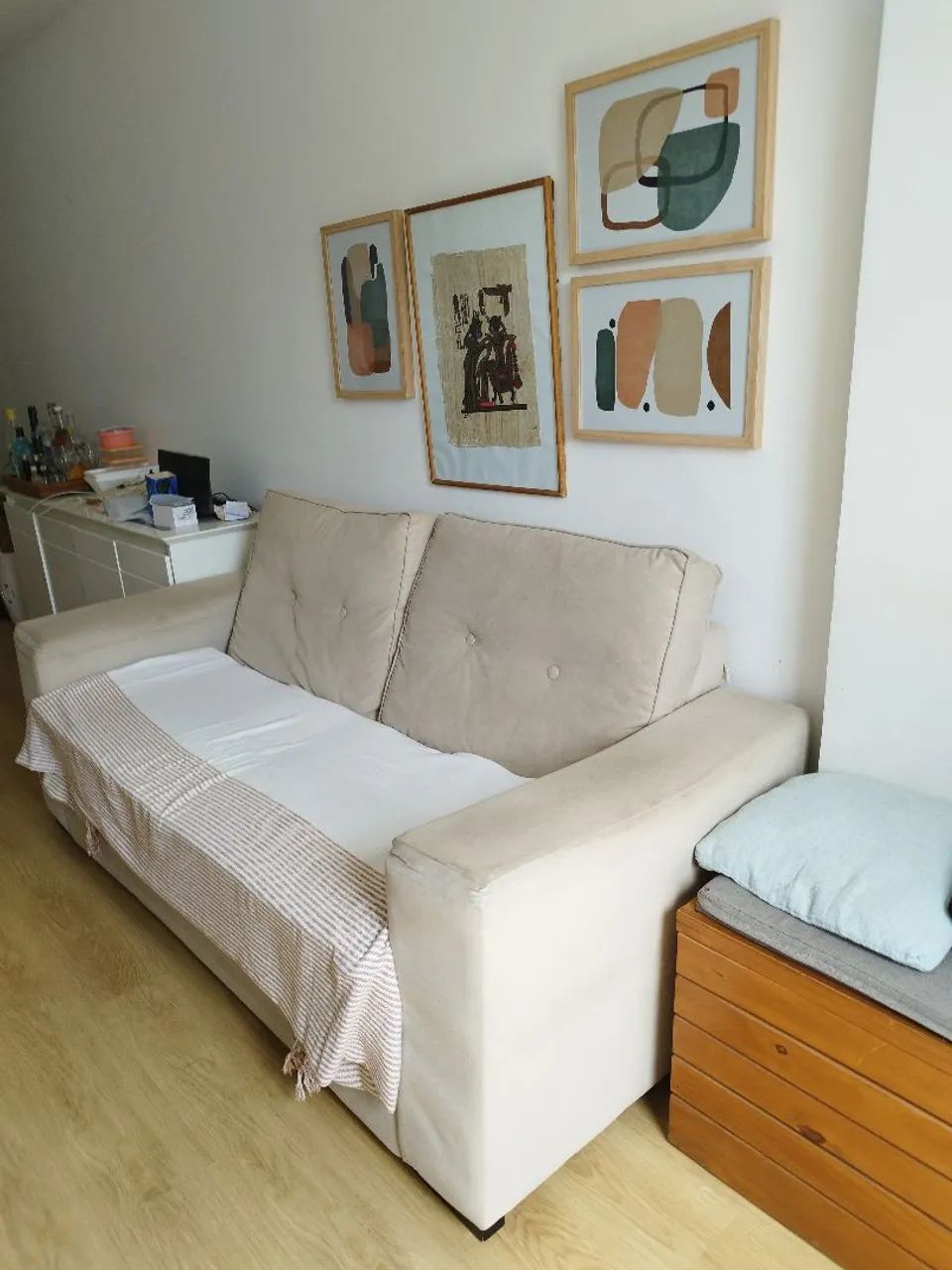 Vendo sofa 3 lugares - Foto 3