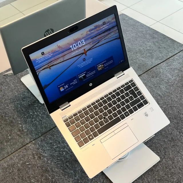 Notebook HP, i5 de 10ª, 8gb de RAM, 256 de SSD e tela de 14 polegadas