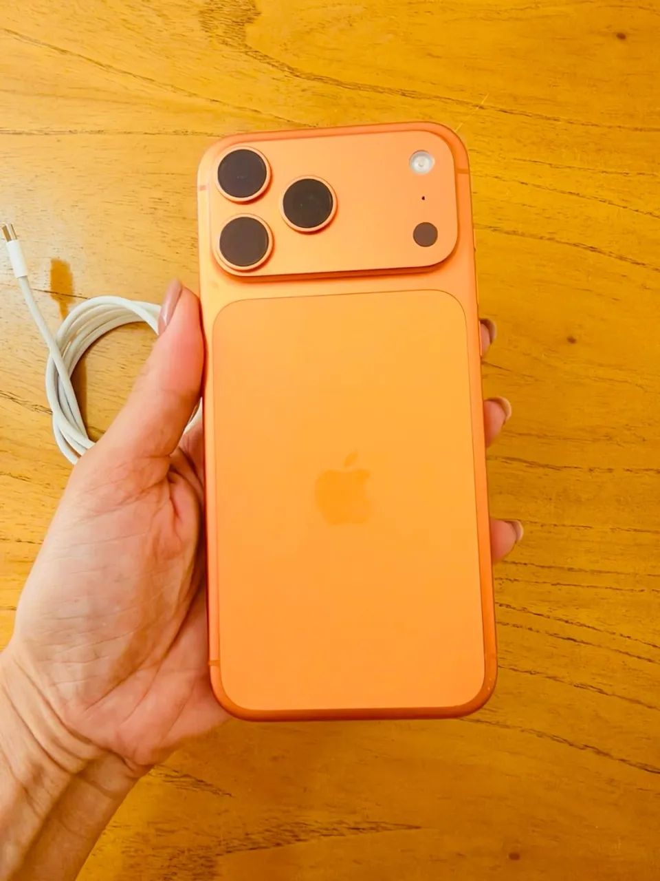 iPhone 17 PRO MAX 512 gb laranja  - Foto 3