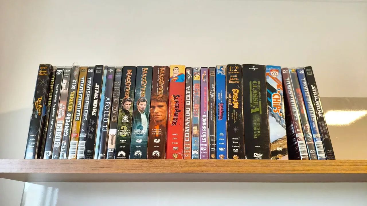 Coleção de DvD's
