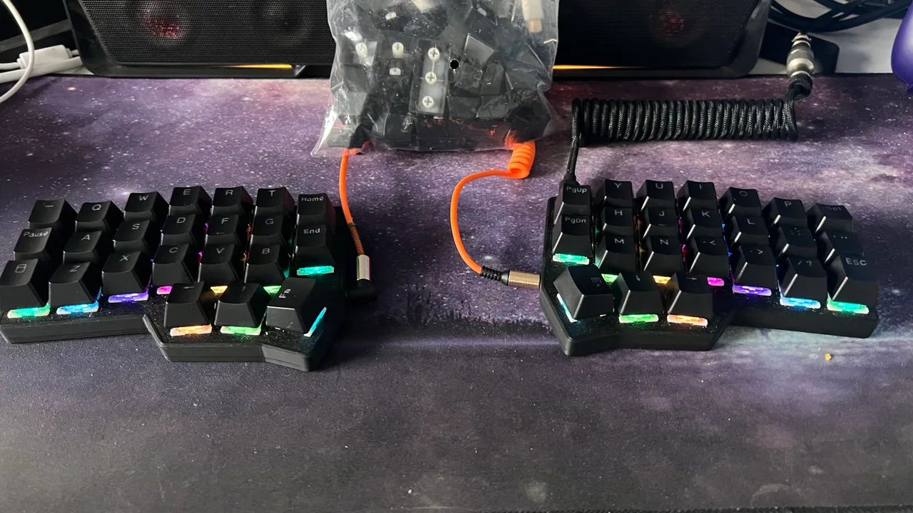 Teclado Mecânico Personalizado Corne v4.1 - Foto 5