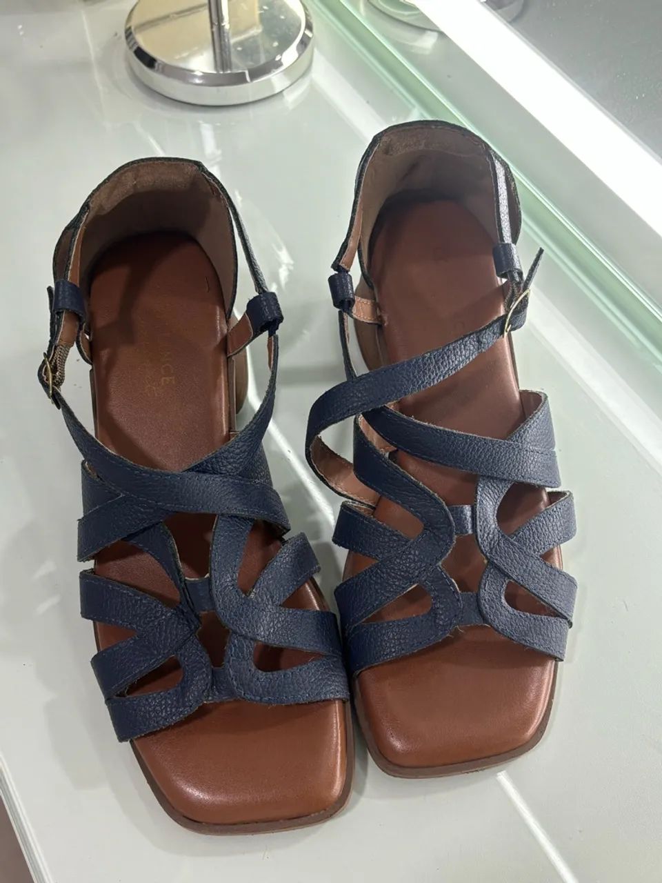 Sandalha azul Constance  - Foto 2